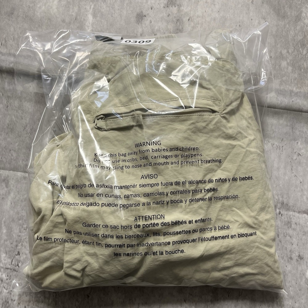 Columbia Pants Mens 32 Beige Convertible Ripstop Cargo Nylon Outdoor Xl 32 Fish - Picture 10 of 10